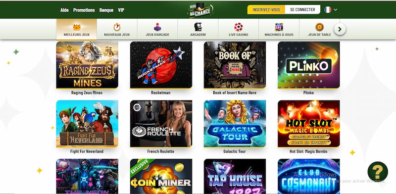 jeux gratuit ma chance casino