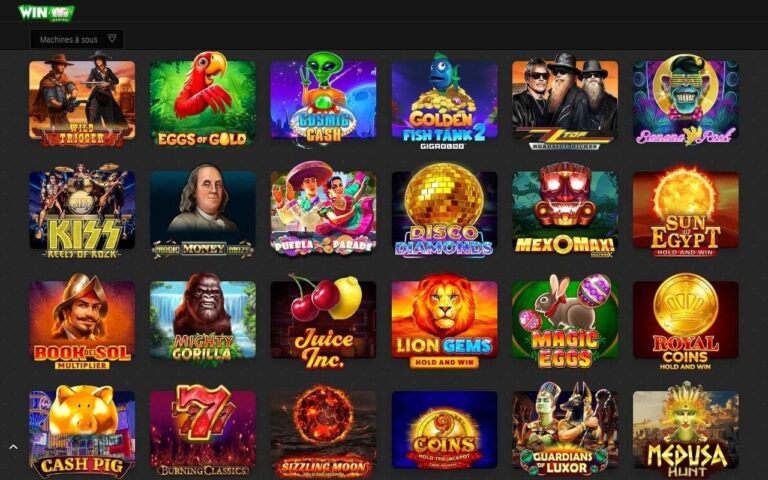 Winoui casino jeux disponible