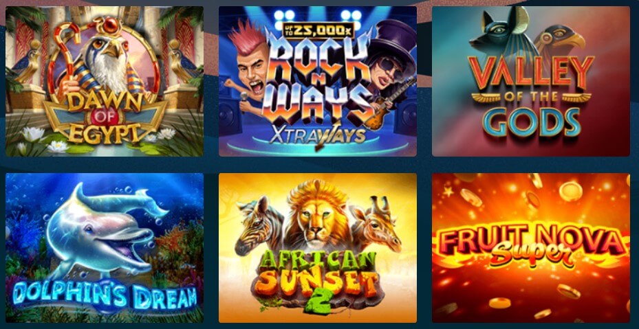  jeux disponibles sur Princeali casino 