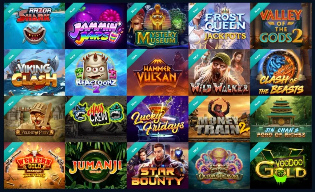  jeux disponibles sur Viggoslot Casino