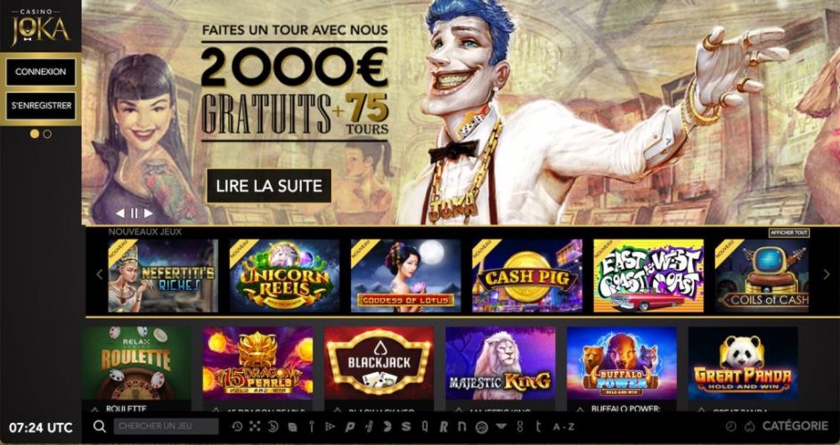 jeux gratuits du casino Joka