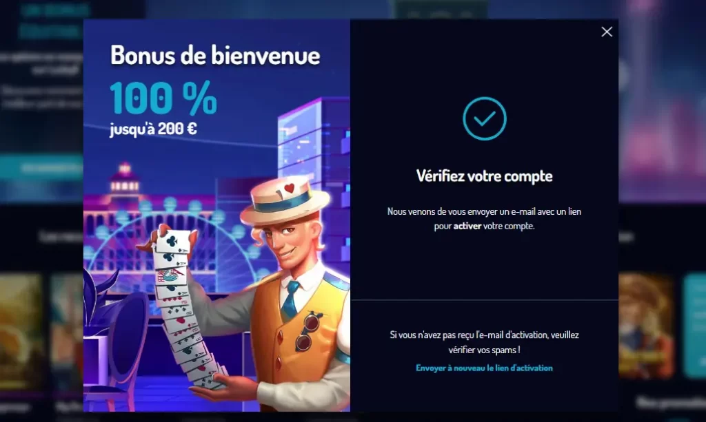 Bonus de bienvenue lucky8 casino