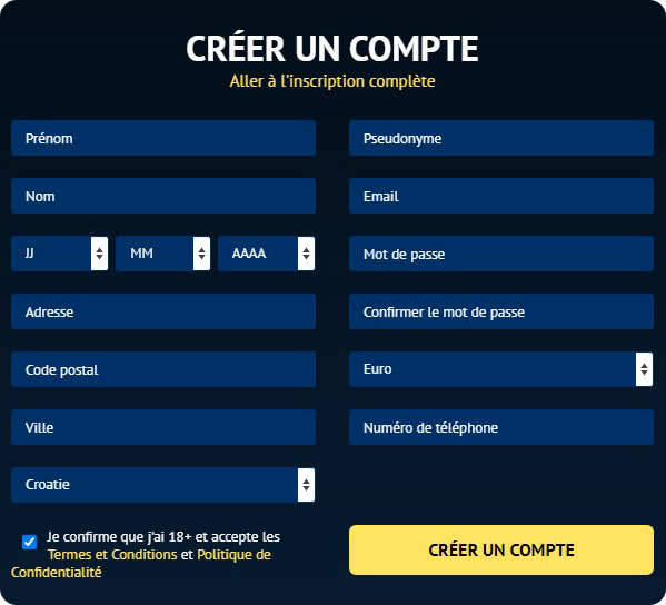 comment s'inscrire sur Viggoslots Casino login