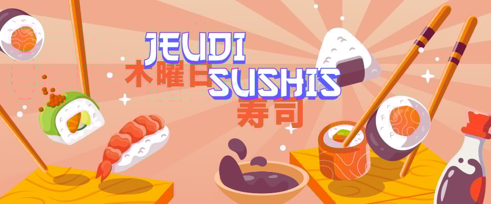 Jeudi Sushis Banzai casino