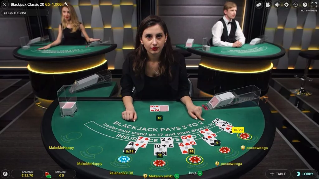 Les jeux de casino en direct sur les Casino crypto