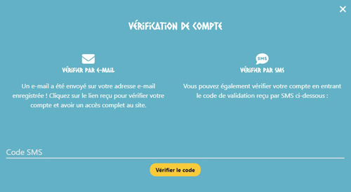 Service client sur Amon Casino